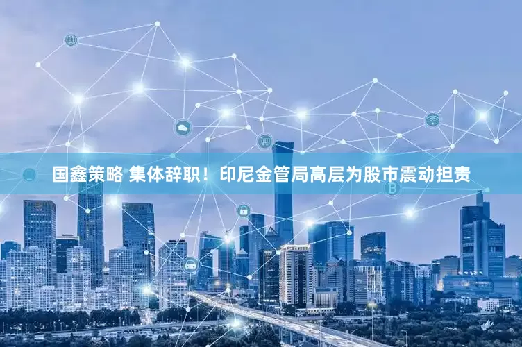 国鑫策略 集体辞职！印尼金管局高层为股市震动担责